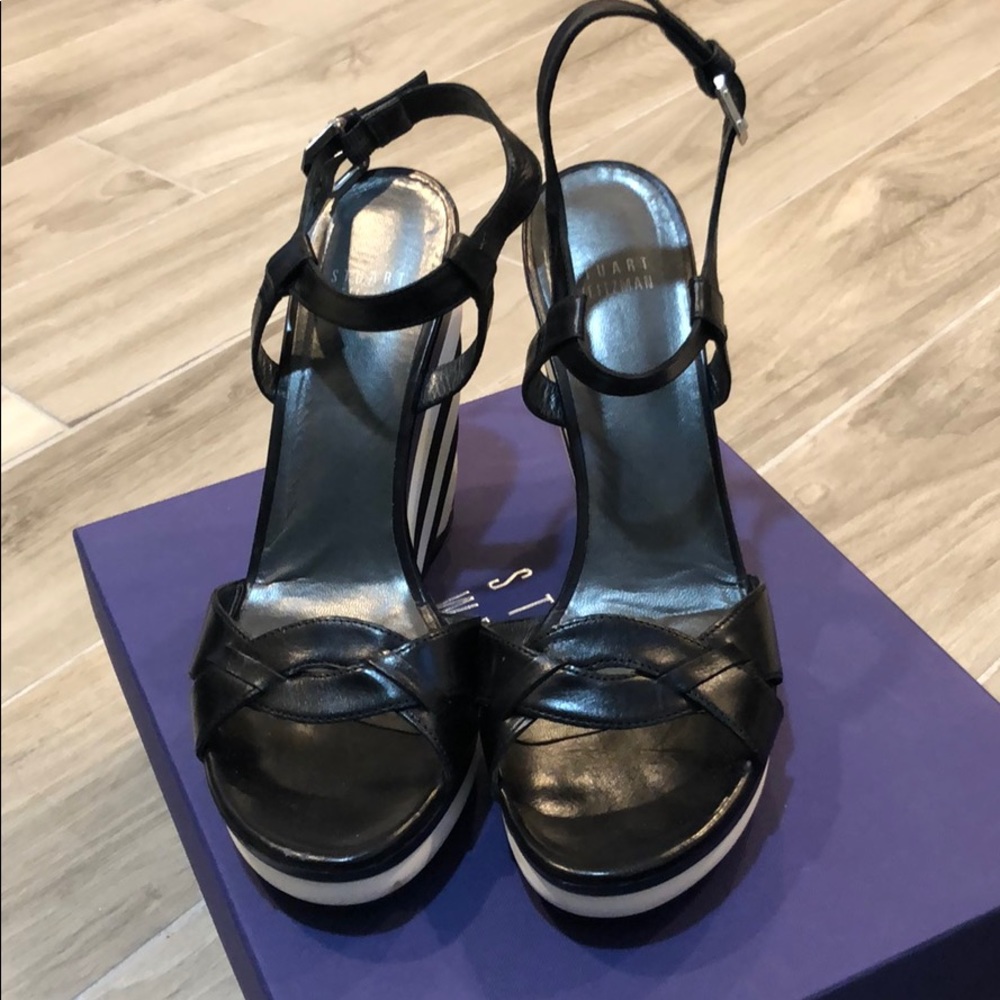 Stuart weitzman wedge sandals